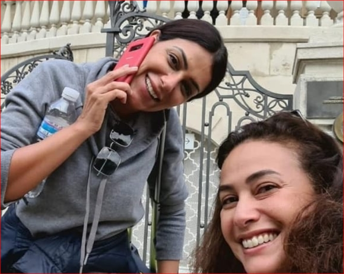 هند صبري وإنجي المقدم