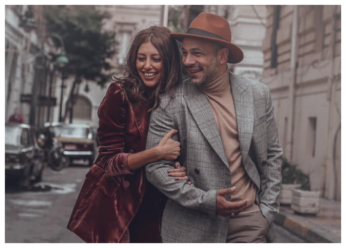 محمد عطية وميرنا الهلباوي