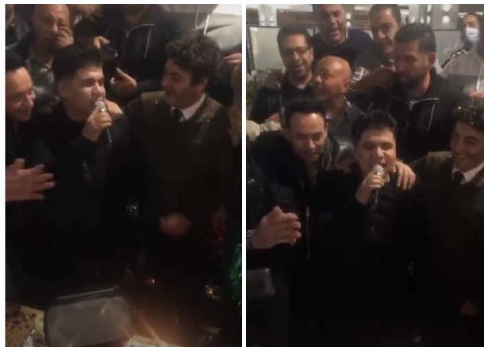 عمر كمال في حفل عيد ميلاد حميد الشاعري