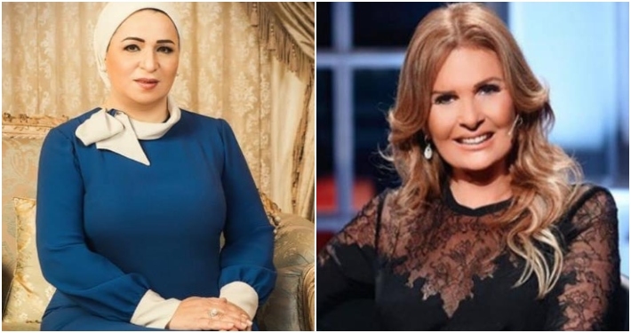 يسرا- انتصار السيسي