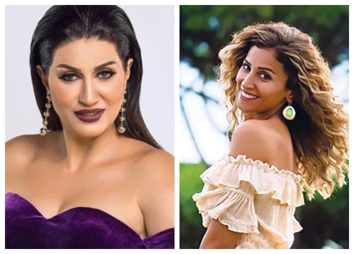 دينا الشربيني ووفاء عامر