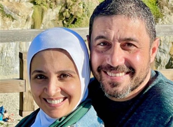 حنان ترك وزوجها