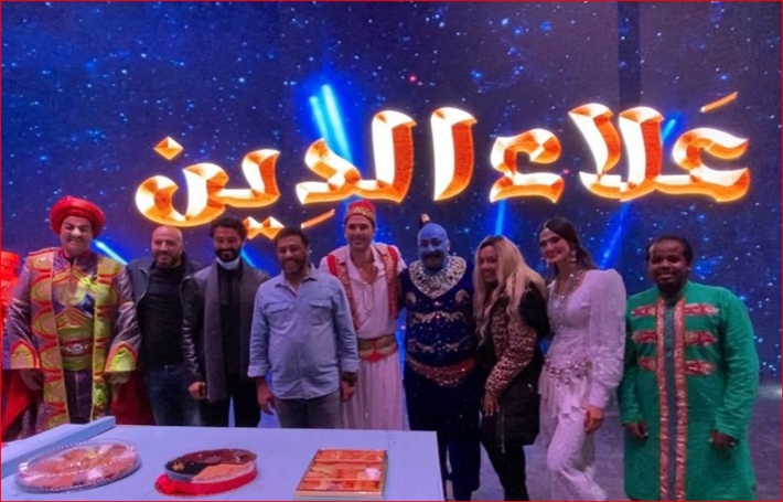 من مسرحية &quot;علاء الدين&quot;