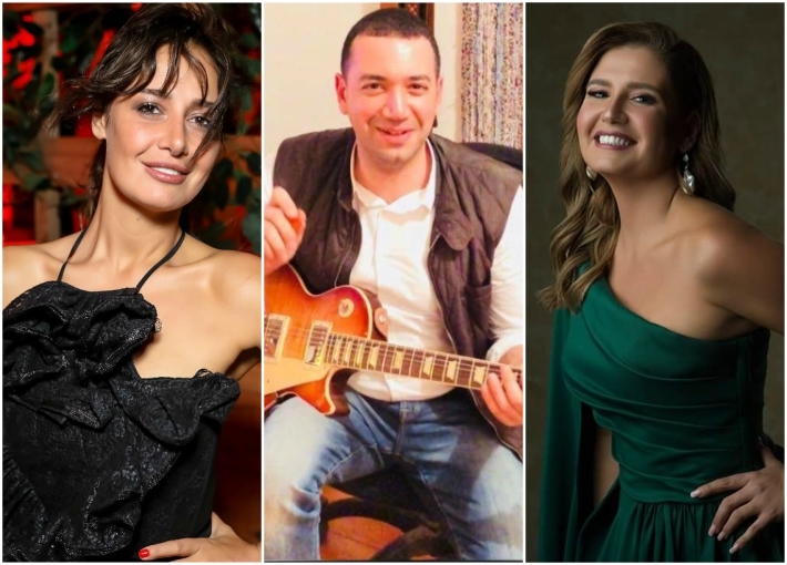 هنا شيحة ومعز مسعود وحلا شيحة