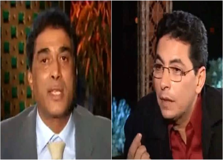 أحمد زكي ومحمود سعد