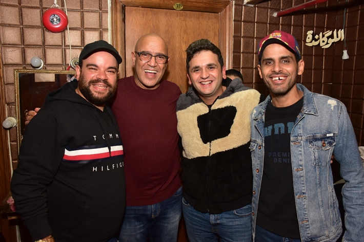 حمدي الميرغني ومصطفى خاطر وأشرف عبد الباقي ومحمد عبد الرحمن