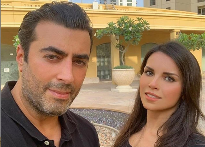 باسم ياخور وزوجته