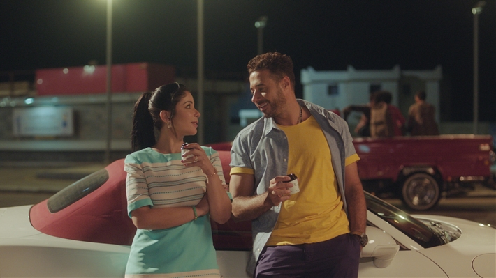 أحمد السعدني ومنى زكي