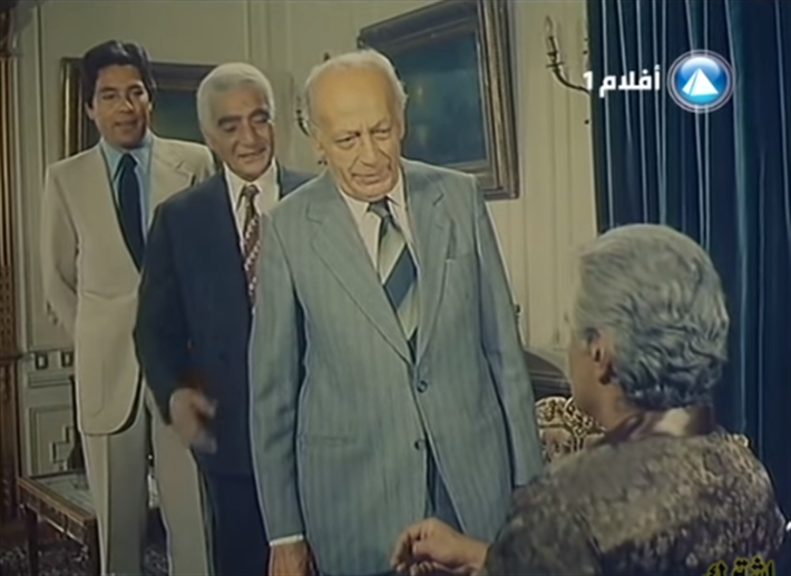 محمود المليجي وعمر الشريف