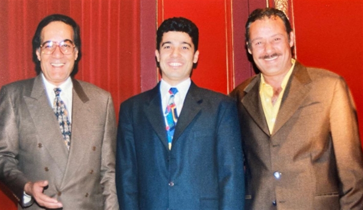 فاروق الفيشاوي وخالد النبوي ومحمود ياسين