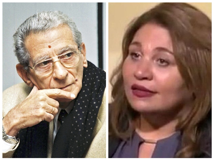 منال الصيفي ويوسف شاهين