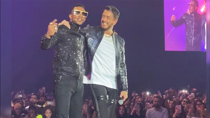 سعد لمجرد ومحمد رمضان