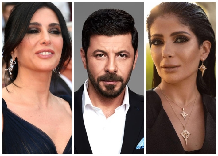 منى زكي وإياد نصار ونادين لبكي