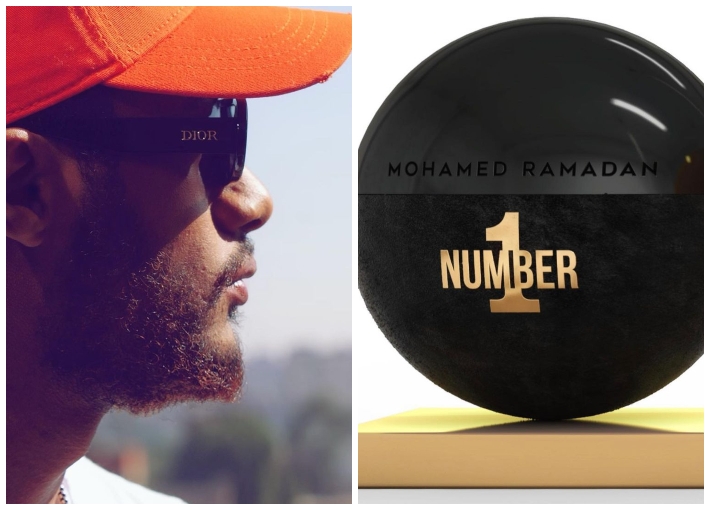 محمد رمضان وعطر نمبر وان