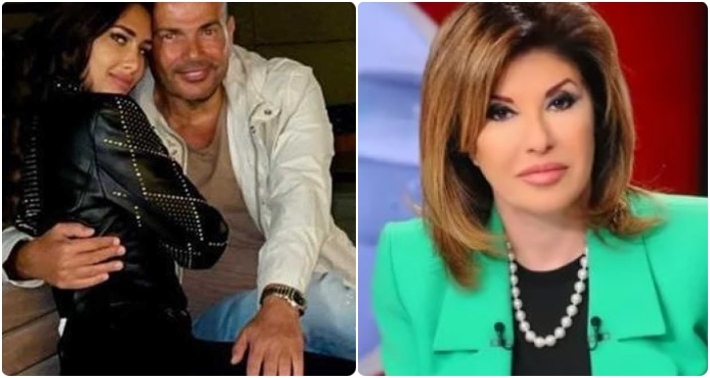 هالة سرحان وعمرو دياب وإنجي