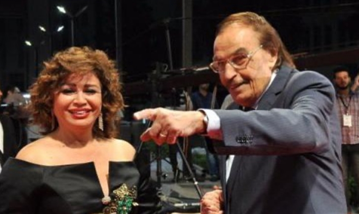 إلهام شاهين وعزت العلايلي