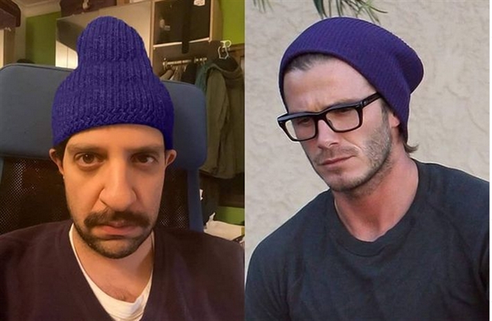 بيكهام وأمين