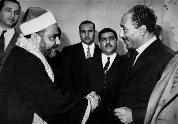 محمد أنور السادات وسيد النقشبندي