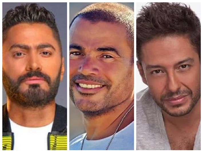 حماقي ودياب وحسني