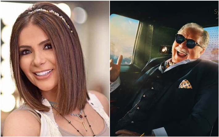 يحيى الفخراني ومنى زكي