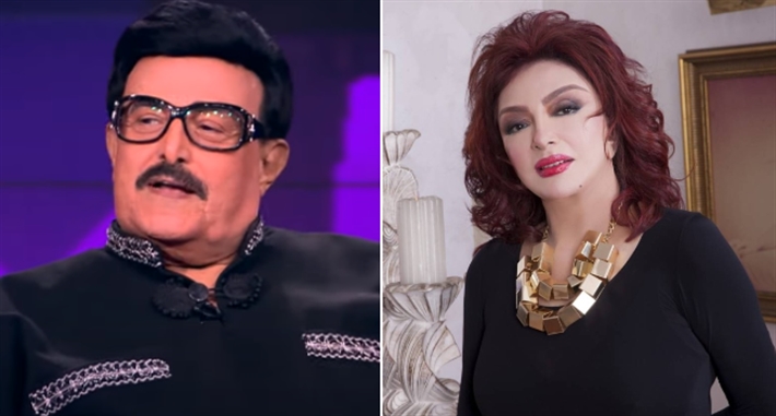 نبيلة عبيد وسمير غانم