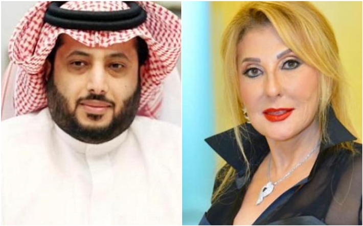 نادية الجندي وتركي آل الشيخ