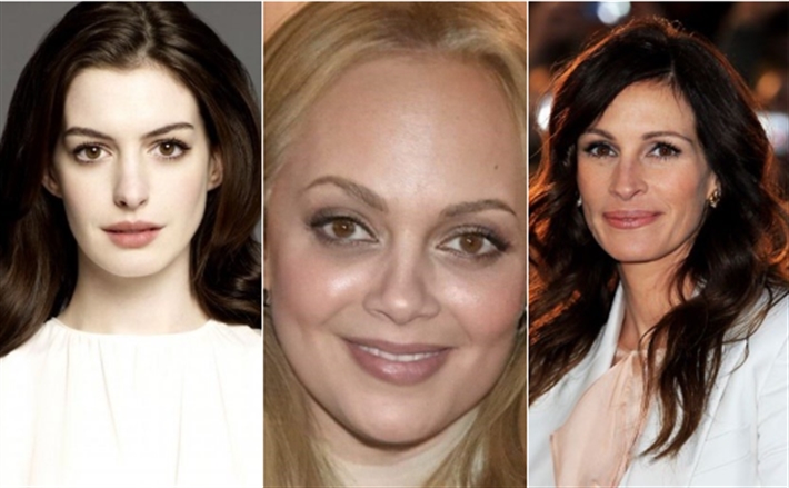 جوليا روبرتس وعفاف رشاد وآن هاثاواي
