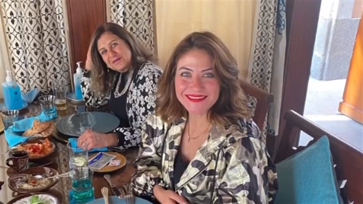 هيدي كرم ووالدتها