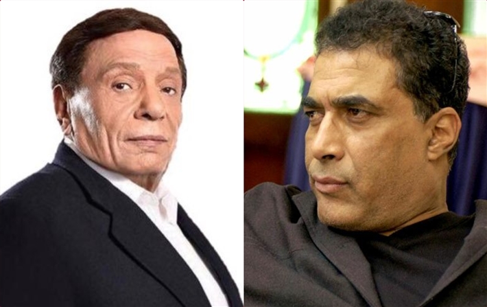 أحمد زكي وعادل إمام