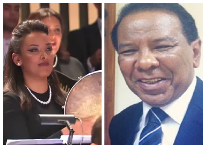 تقى علي ووالدها علي عبد الرحيم