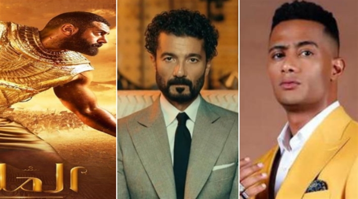 محمد رمضان وخالد النبوي وعمرو يوسف