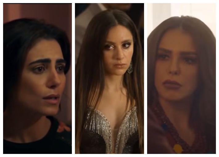 نادين وفريدة وتمارا