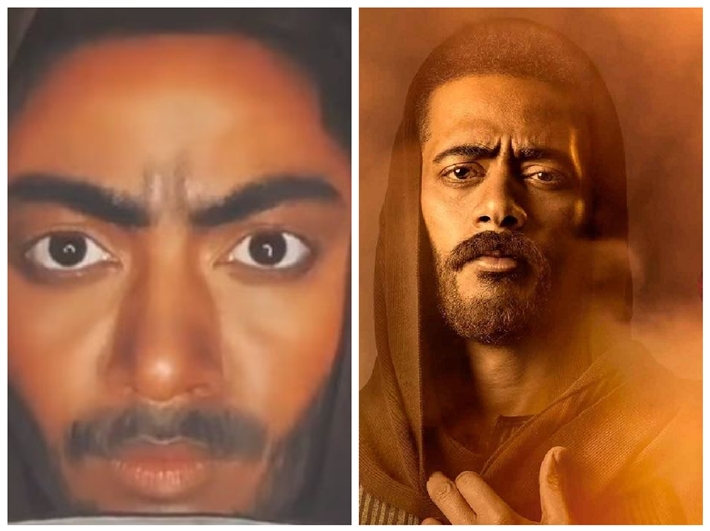 محمد رمضان والفتاة