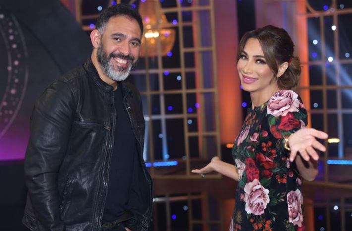 بسمة وهبة وعمرو مصطفى