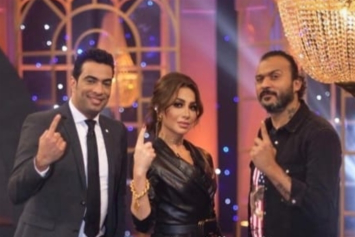 بسمة وهبة وإبرهيم سعيد وشادي محمد