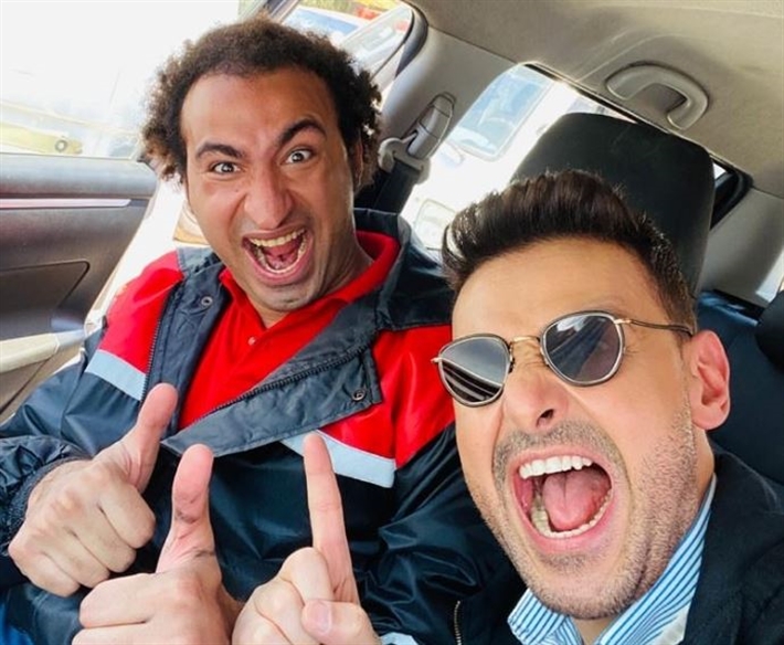 رامز جلال وعلي ربيع