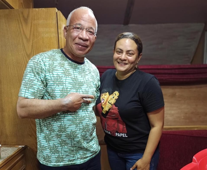 كاملة أبو ذكري وشريف دسوقي