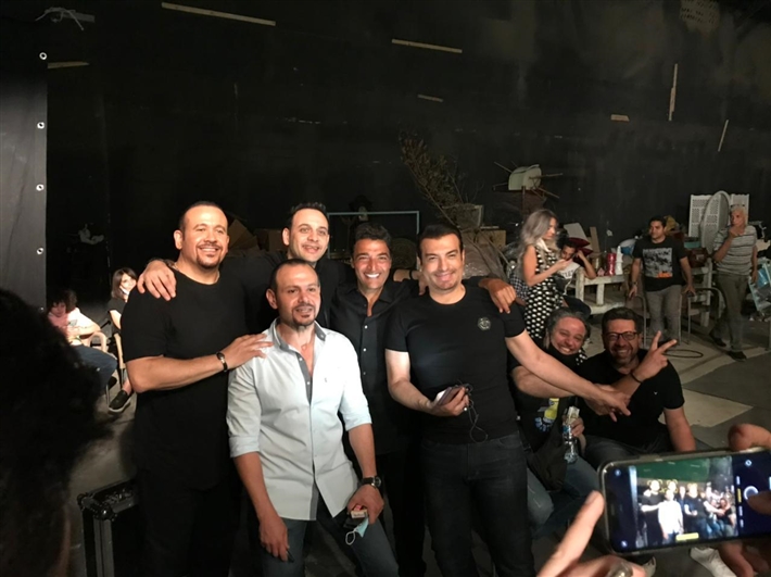 حميد الشاعري ومصطفى قمر وهشام عباس وإيهاب توفيق