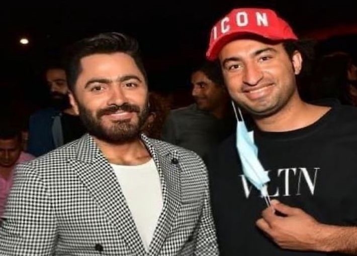 علي ربيع وتامر حسني