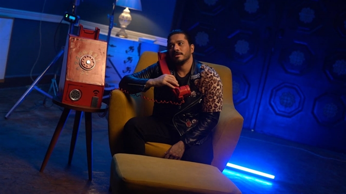 مصطفى حجاج في لقطة من الكليب