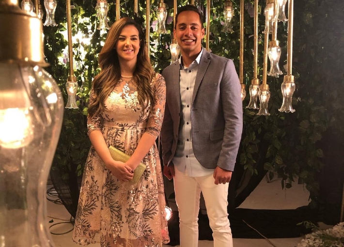 عمرو وهبة ودنيا سمير غانم