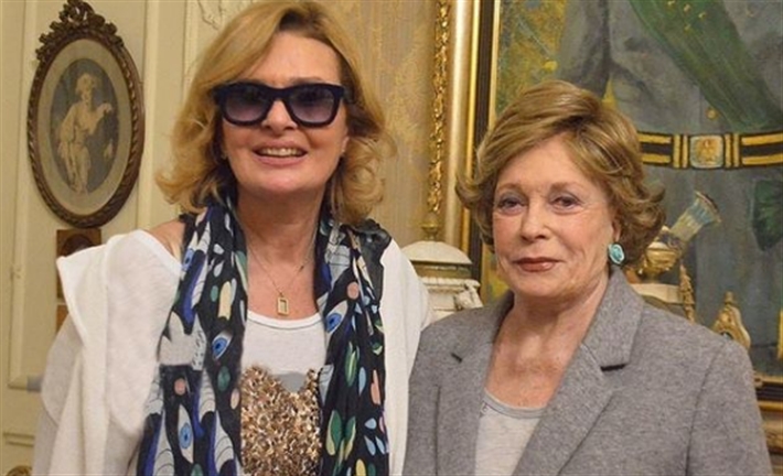 يسرا وجيهان السادات