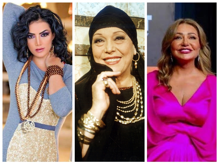 ليلى علوي وتحية كاريوكا وحورية فرغلي