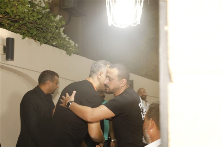 عزاء شقيق رامي صبري