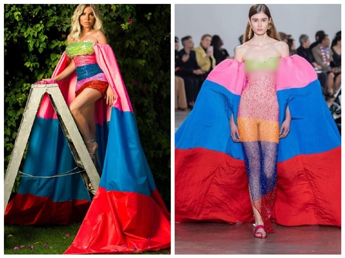 الفستان الأصلي والمستوحى