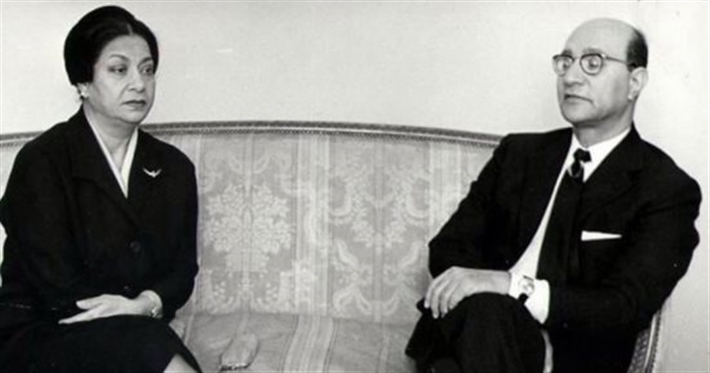 عبد الوهاب وأم كلثوم