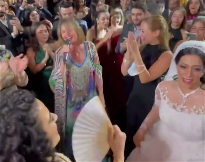 صورة من حفل الزفاف