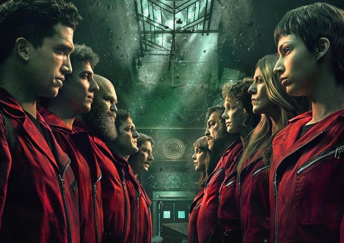 صورة لأبطال المسلسل