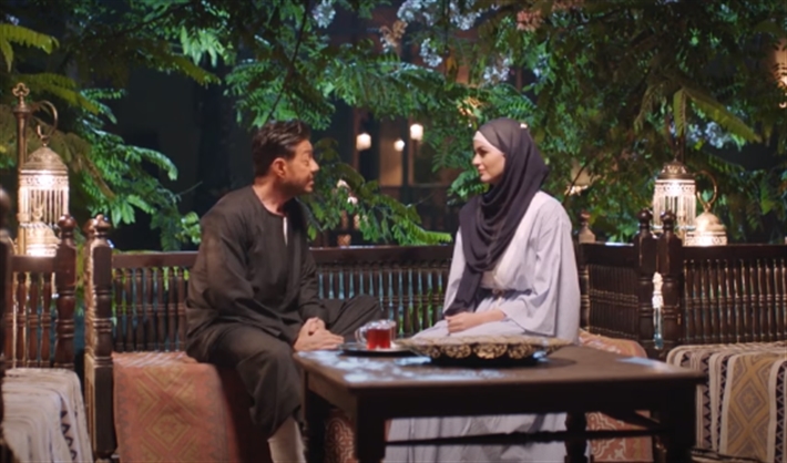 هنادي مهنا وأحمد زاهر