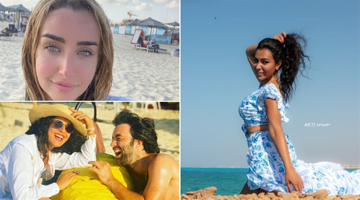 ميرهان حسين وهنا الزاهد وشريف رمزي وريهام أيمن